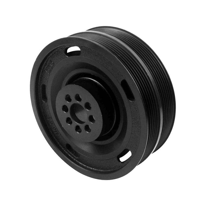 Flynsu 594-751 Engine Harmonic Balancer Crankshaft Pulley 06E105251E 06E105251F Replacement for VW Touareg Audi A4 A5 A6 A7 A8 Q5 Q7 S4 S5 3.0L V6 2011-2017 - Image 1